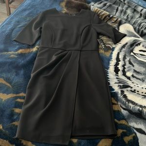 Lulu’s Westwood Black Half Sleeve Sheath Dress